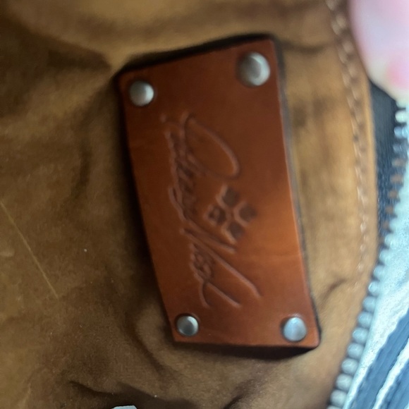 Patricia Nash Black Cosmetic Bag with Floral Design - Picture 8 of 8